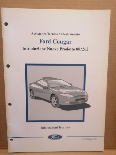 Manuel technique ford - technique, cougar