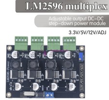LM2596 Multi Channel Switching Power Supply 3.3V/5V/12V/ADJ Adjustable Voltage F