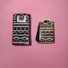 DEUX FEVES " SAC FAUCHON  " Noir Années 1993 et 2005 porcelaine