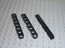 3 x LEGO TECHNIC Black beam