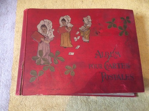 Ancien album cartes - album,