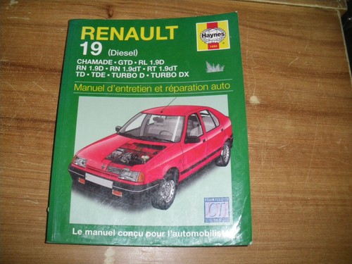 Revue technique haynes - technique, renault