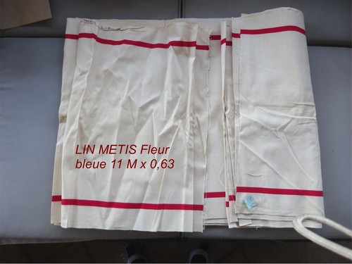 Ancienne toile lin double - en,