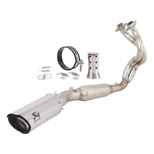 Exhaust system header - system, front