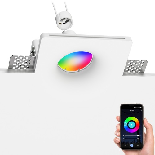 Spot encastrable led plâtre - encastrable,