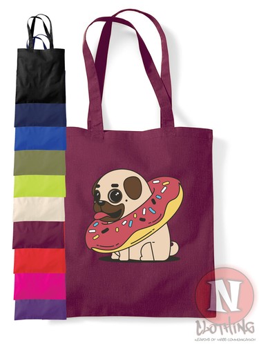 Sac dos pug donut chien - dos,