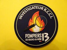écusson pompier de l'unité