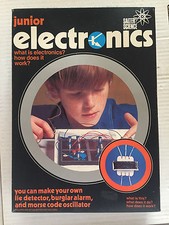 JUNIOR ÉLECTRONIQUE SALTER SCIENCE JEU DE L'ÉLECTRONIQUE VINTAGE!!!NEUF!!!
