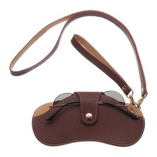 Etui A Lunettes En Cuir