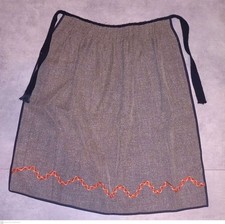 Tablier d'inspiration folklorique - Avental para folclore n°6