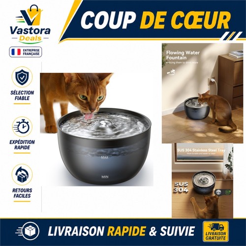 Fontaine eau pour chats - pour, 3l