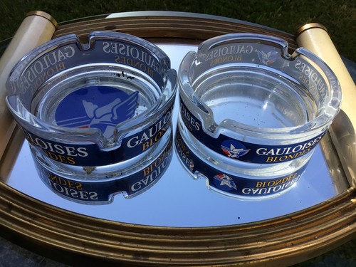 Paire cendriers gauloises - ,