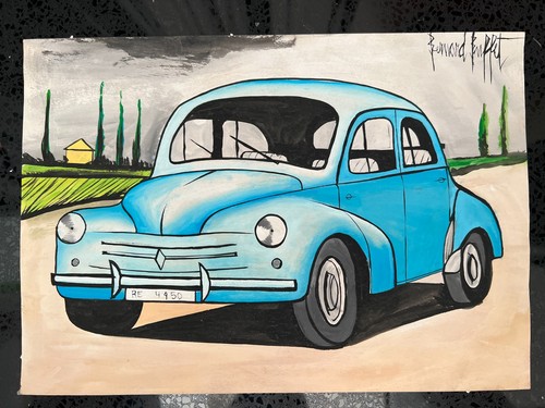 Bernard buffet - buffet, (fait