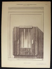 Lithographie Art Déco - Léon