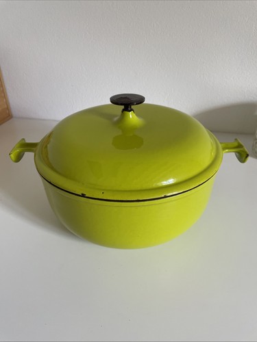 Cocotte fonte vert anis - en, le