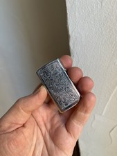 Ancien Zippo US argenté XI