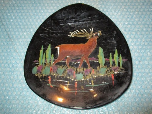 Assiette faïence noire - faÏence,