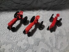 LOT DE 3 MINIS TRACTEURS FARMAL ROUGE