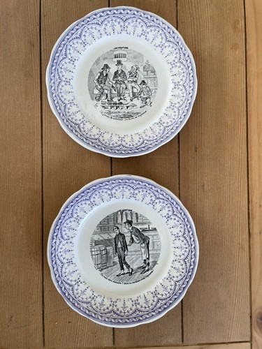 Lot assiettes parlantes - lot,