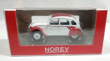 ★ CITROEN 2CV DOLLY 1986 / NOREV / BLANC & ROUGE ★
