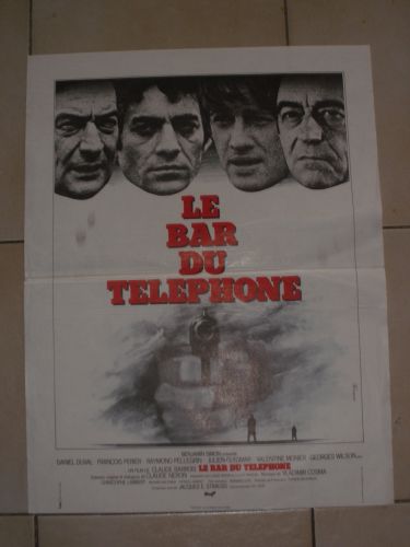 Affiche cinema le bar - cinema, x