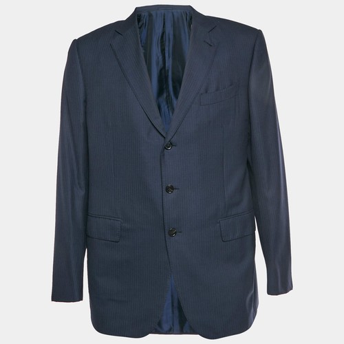 Blazer ermenegildo zegna - ermenegildo, bleu