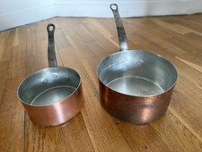 Casseroles en cuivre