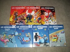 Lot de 7 BD Les Gendarmes /