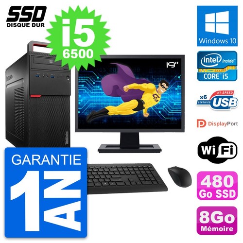 Tour lenovo m700 ecran - ecran, 19"