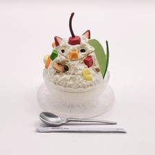 Mini figurine Kaiyodo Shaved Ice Polar Bear Kyushu Product Exhibition Japon F/S