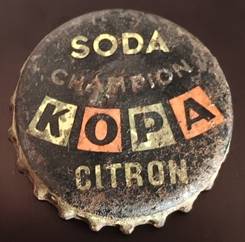 Ancienne capsule soda kopa - de,