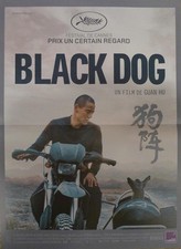 BLACK DOG / GOUZHEN / 狗阵 - GUAN HU - MOTO - ORIGINAL FRENCH MOVIE POSTER
