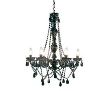 Lustre baroque à pampilles 6