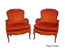 Pair of French Louis XV Red