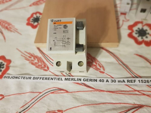 Disjoncteur differentiel ma - 30,