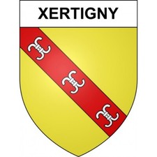 Xertigny 88 ville sticker