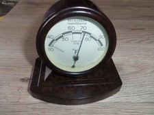 très rare thermomètre anglais en bakélite art déco 1930