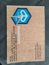 Catalogue Pieces Rechange Vespa  125 Gtr, 150 Super, 150 Sprint, 200 Rally