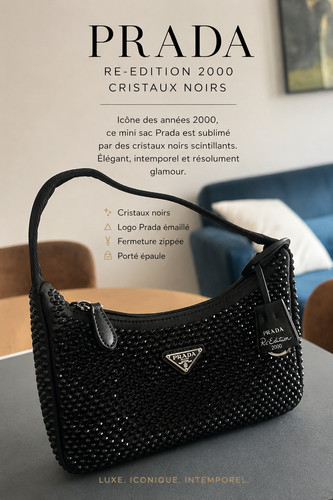 sac prada noir