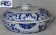 Faïence de CREIL ET MONTEREAU Service JAPON : soupière (quelques défauts)