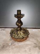 Ancien cache bélière Dore  Transformer En Lampe A Pied 1930' S