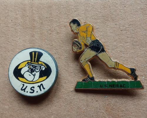 Pins rugby usn nerac - usn, "us