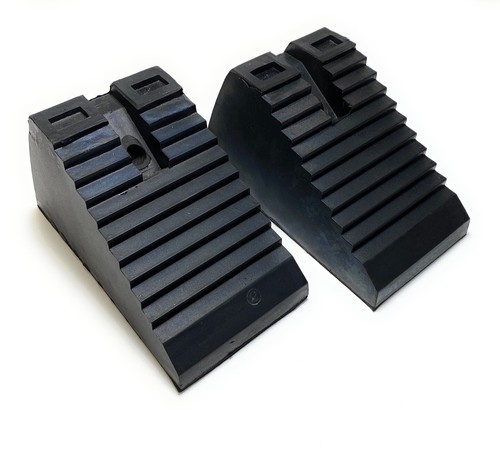 Caoutchouc roue chock - caoutchouc,
