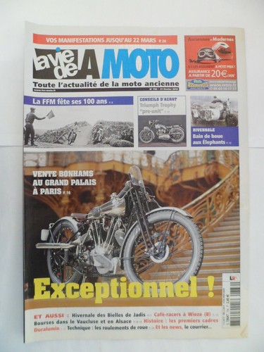 Vie moto lvm - de, la