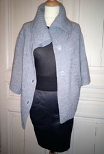 GILET CAPE KIMONO LAINE MAILLE TS 40/ 44