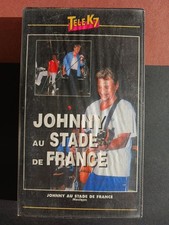 CASSETTE VHS JOHNNY HALLYDAY