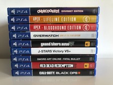 Lot 9 jeux PS4