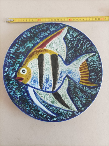 Ancienne assiette suspendre - ancienne,