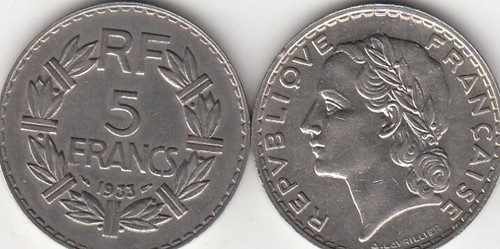 Monnaie française francs - monnaie,