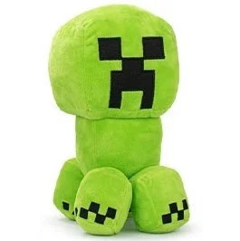 Minecraft peluche creeper 25 - minecraft,
